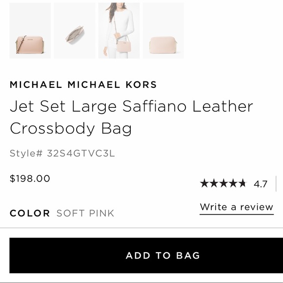 Saffiano leather crossbody bag - Picture 4 of 4